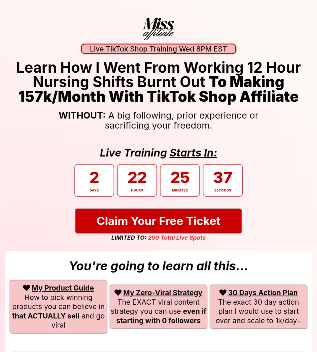 TikTok Shop Affiliate Live Webinar