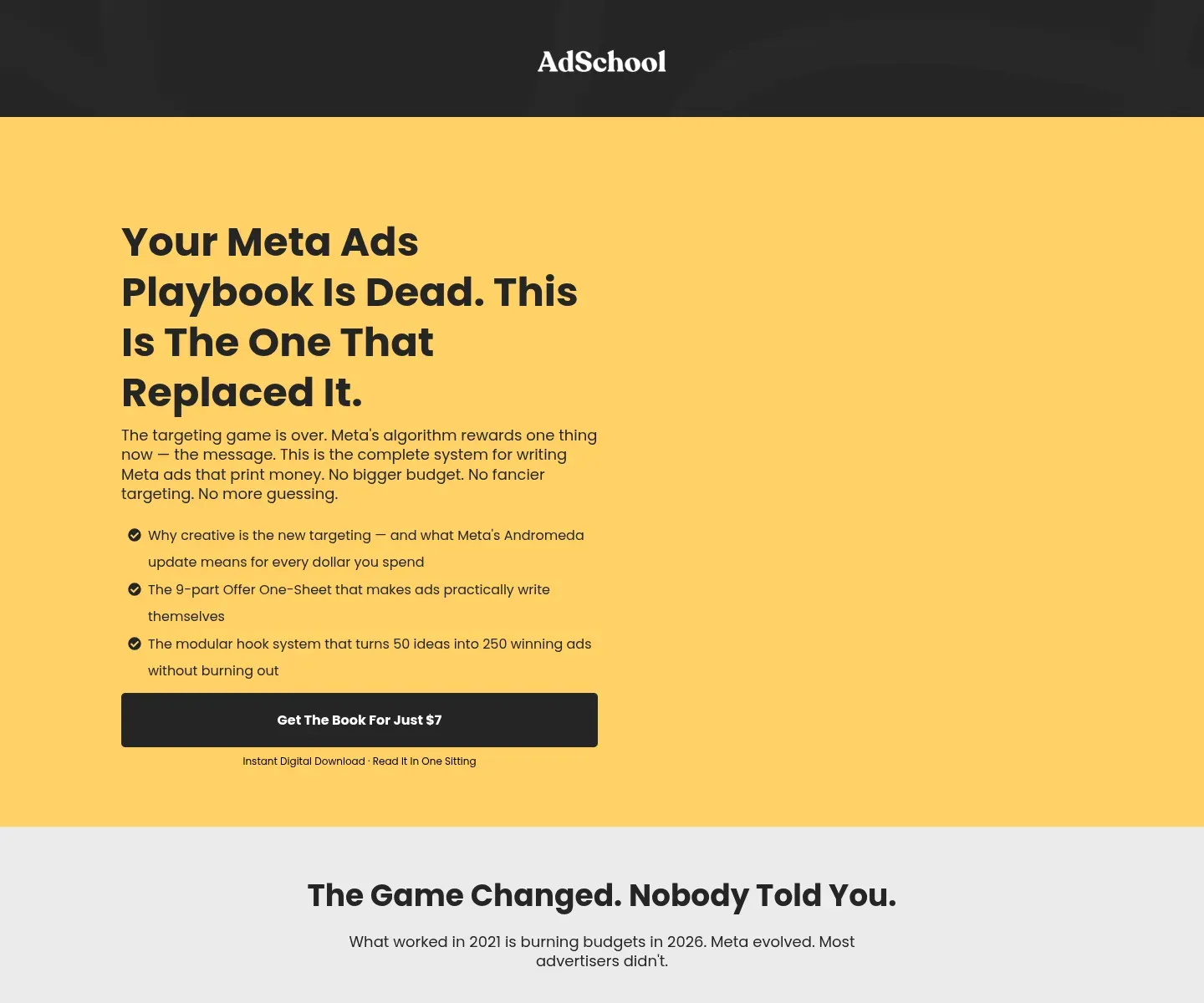 Meta Ads Playbook Is Dead. This Is The One That Replaced It.